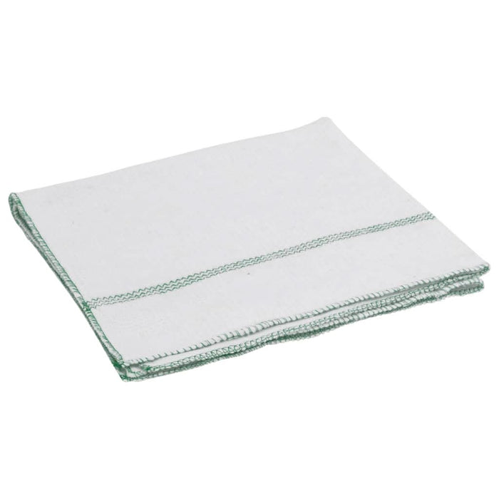 Lavete de podea, 50 buc., alb cu dungi verzi, 50x60 cm - WALTI WALTI