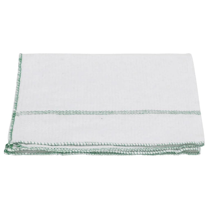 Lavete de podea, 50 buc., alb cu dungi verzi, 50x60 cm - WALTI WALTI