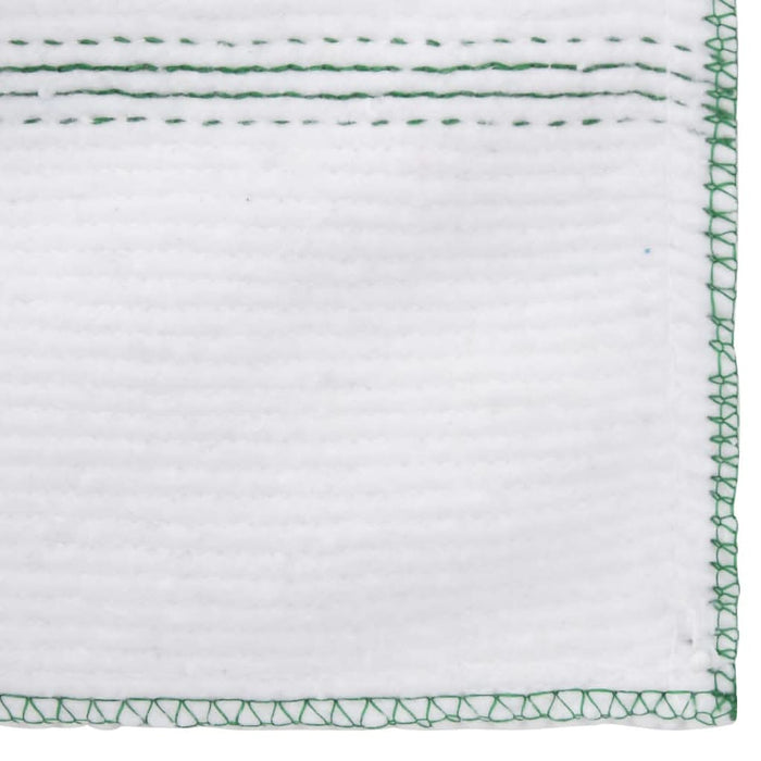 Lavete de podea, 50 buc., alb cu dungi verzi, 50x60 cm - WALTI WALTI