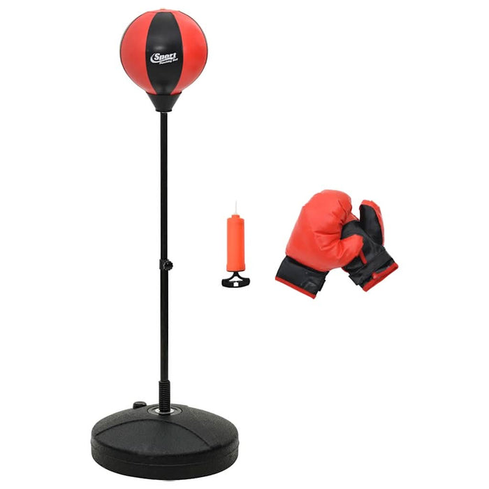 Set minge de box cu mănuși/pompă, înălțime reglabilă 81-122 cm - WALTI WALTI