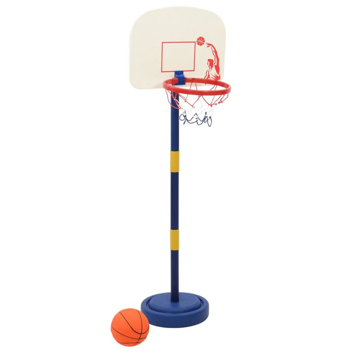 Suport de baschet cu minge/pompă, înălțime reglabilă 90/121 cm - WALTI WALTI