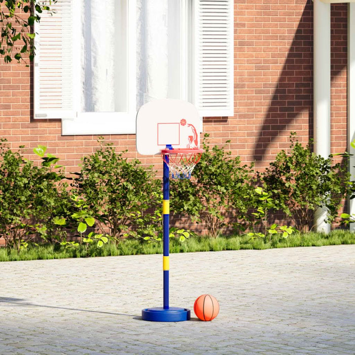 Suport de baschet cu minge/pompă, înălțime reglabilă 90/121 cm - WALTI WALTI
