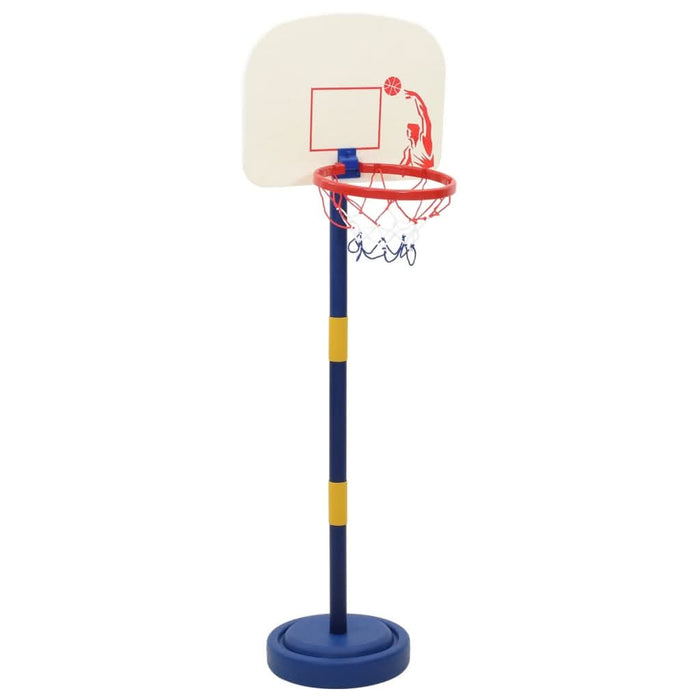 Suport de baschet cu minge/pompă, înălțime reglabilă 90/121 cm - WALTI WALTI