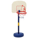 Suport de baschet cu minge/pompă, înălțime reglabilă 90/121 cm - WALTI WALTI