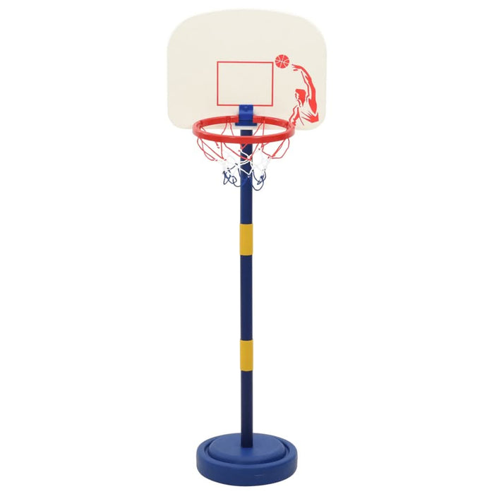 Suport de baschet cu minge/pompă, înălțime reglabilă 90/121 cm - WALTI WALTI