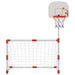 Set fotbal și baschet pentru copii cu mingi, 98x50x70 cm - WALTI WALTI