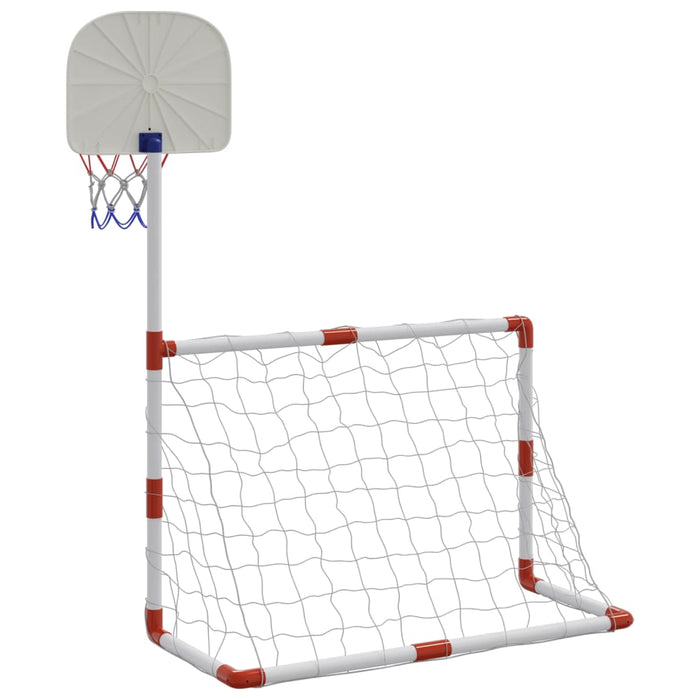 Set fotbal și baschet pentru copii cu mingi, 98x50x70 cm - WALTI WALTI