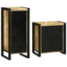 Set de mobilier pentru baie 2 pcs Maro Lemn de mango solid - WALTI WALTI