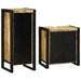 Set de mobilier pentru baie 2 pcs Maro Lemn de mango solid - WALTI WALTI