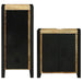 Set de mobilier pentru baie 2 pcs Maro Lemn de mango solid - WALTI WALTI