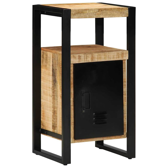 Set de mobilier pentru baie 3 buc. Maro și negru WALTI