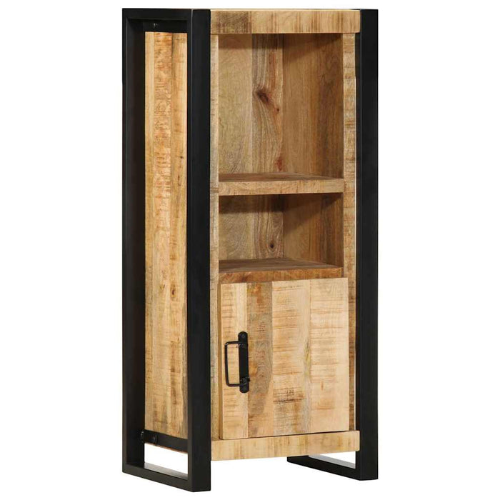 Set de mobilier pentru baie 4 buc. Maro și negru WALTI
