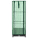 Strat înălțat cu husă de seră, aspect ratan, 40x40x123 cm - WALTI WALTI