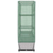 Strat înălțat cu husă de seră, aspect ratan, 120x40x138 cm - WALTI WALTI