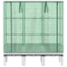 Strat înălțat cu husă de seră, aspect ratan, 120x40x140 cm - WALTI WALTI