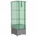Strat înălțat cu husă de seră, aspect ratan, 40x40x139 cm - WALTI WALTI