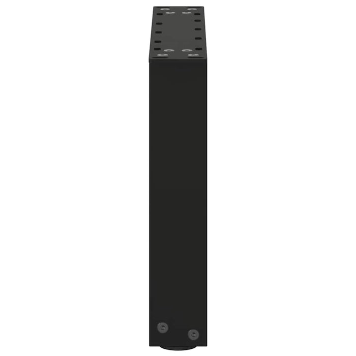 Picioare pentru măsuță de cafea în formă de U, 2 buc., negru, 30x(30-31) cm, oțel - WALTI WALTI