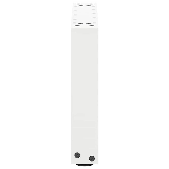 Picioare pentru măsuță de cafea în formă de U, 2 buc., alb, 30x(30-31) cm, oțel - WALTI WALTI