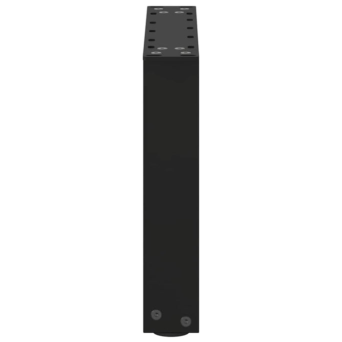 Picioare pentru măsuță de cafea în formă de U, 2 buc., negru, 40x(30-31) cm, oțel - WALTI WALTI