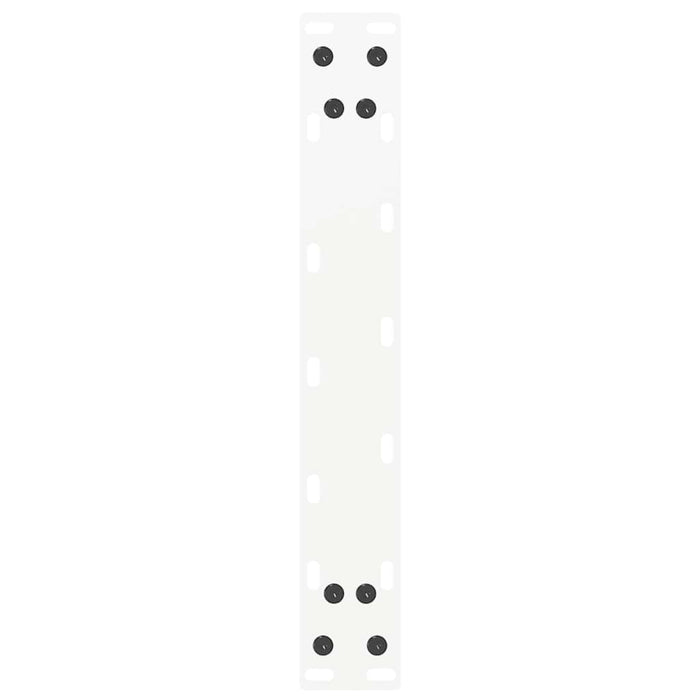 Picioare pentru măsuță de cafea în formă de U, 2 buc., alb, 40x(30-31) cm, oțel - WALTI WALTI