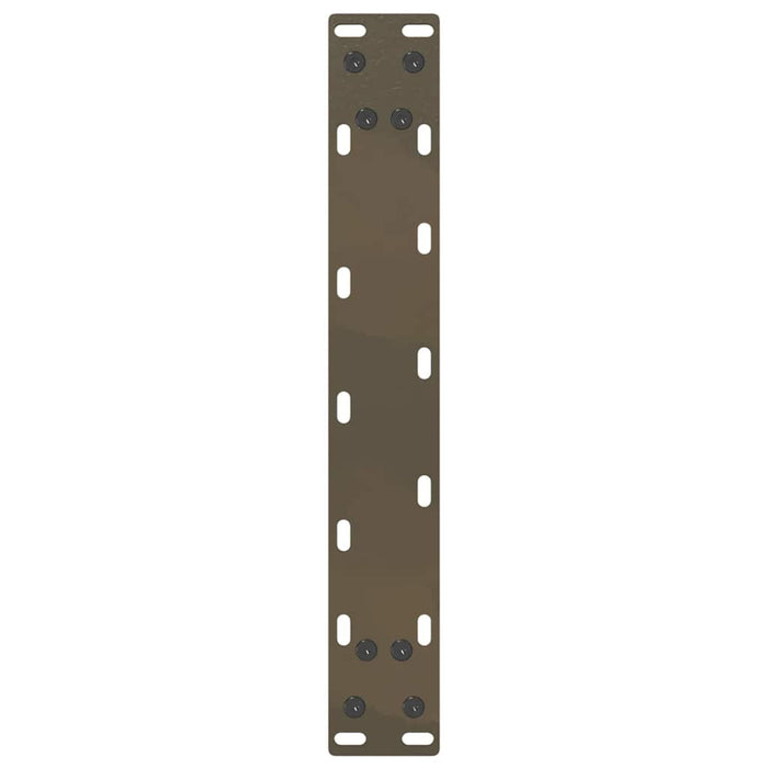 Picioare pentru masă de cafea în formă de U, 2 buc., oțel natural, 40x(30-31) cm WALTI