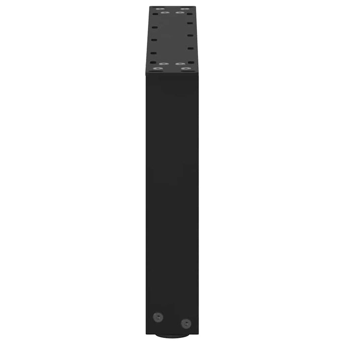 Picioare pentru măsuță de cafea în formă de U, 2 buc., negru, 50x(30-31) cm, oțel - WALTI WALTI
