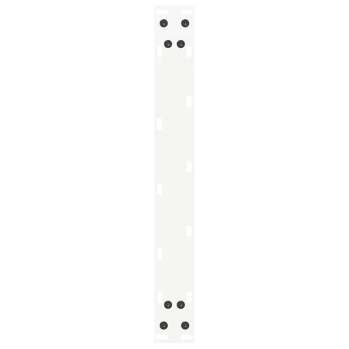 Picioare pentru măsuță de cafea în formă de U, 2 buc., alb, 50x(30-31) cm, oțel WALTI
