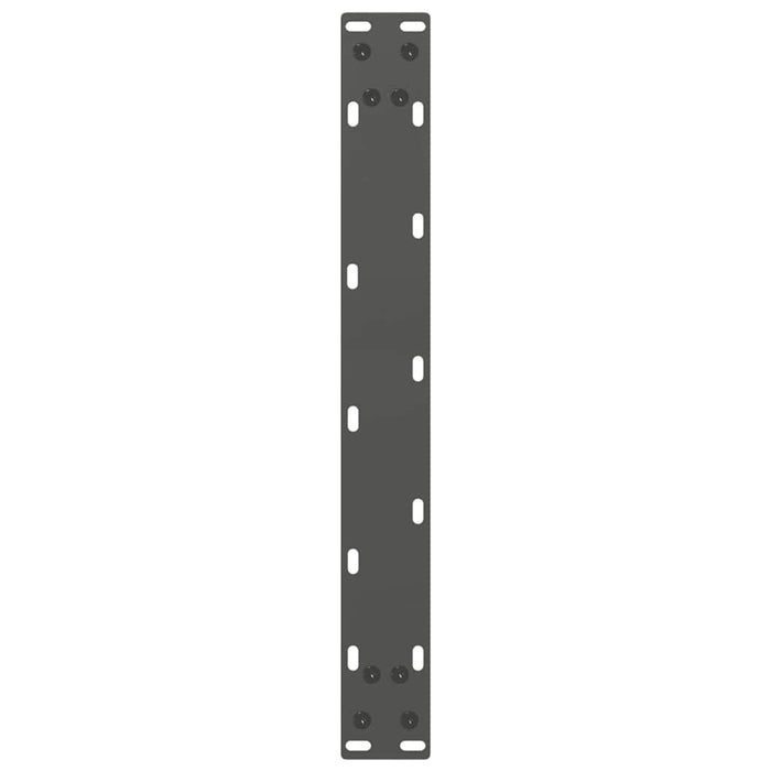 Picioare pentru măsuță de cafea în formă de U, 2 buc., antracit, 50x(30-31) cm, oțel - WALTI WALTI