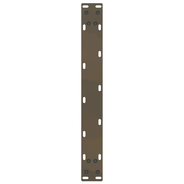 Picioare pentru măsuță de cafea în formă de U, 2 buc., oțel natural, 50x(30-31) cm WALTI