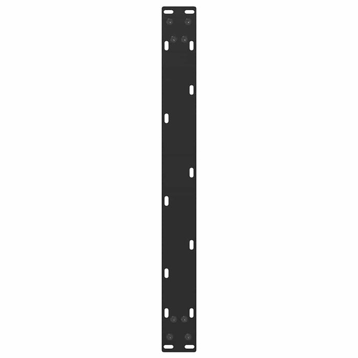 Picioare pentru măsuță de cafea în formă de U, 2 buc., negru, 60x(30-31) cm, oțel WALTI