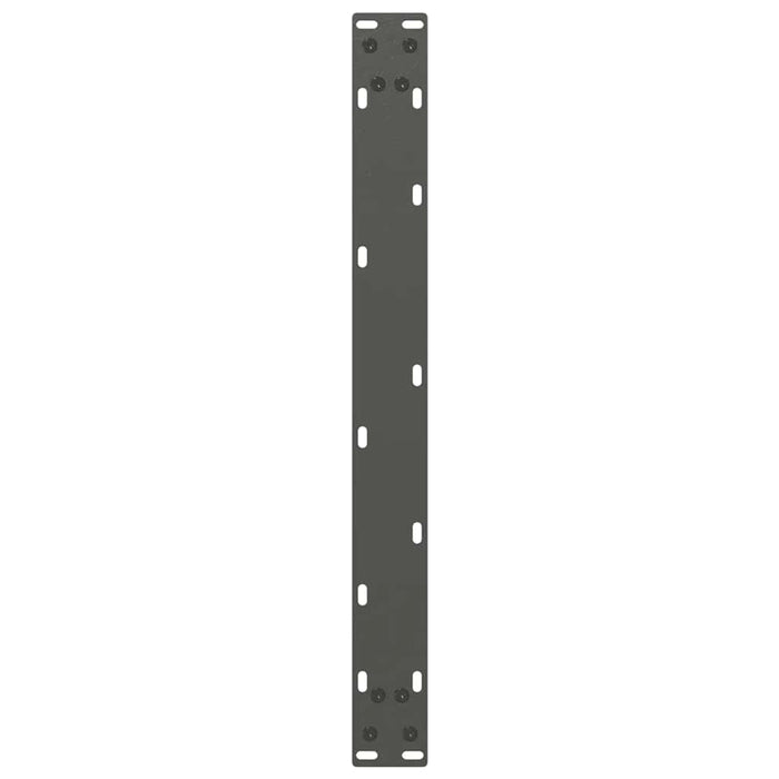 Picioare pentru măsuță de cafea în formă de U, 2 buc., antracit, 60x(30-31) cm, oțel WALTI