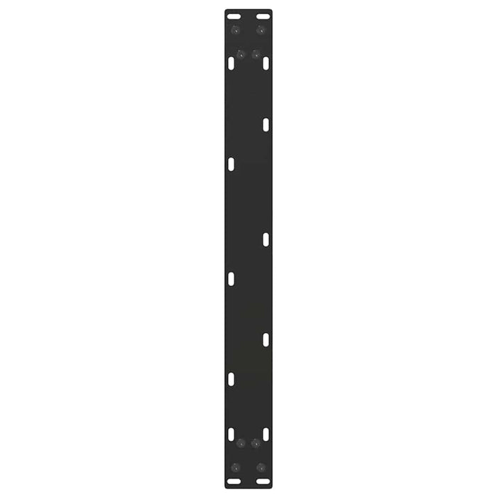 Picioare pentru măsuță de cafea în formă de U, 2 buc., negru, 70x(30-31) cm, oțel WALTI