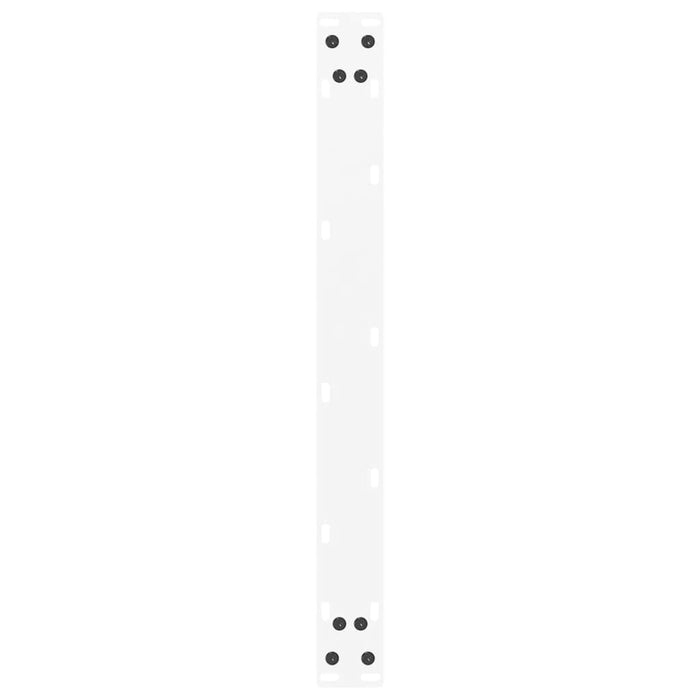 Picioare pentru măsuță de cafea în formă de U, 2 buc., alb, 70x(30-31) cm, oțel WALTI