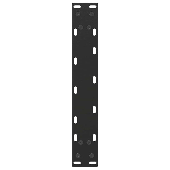 Picioare pentru măsuță de cafea în formă de U, 2 buc., negru, 28x(42-43) cm, oțel WALTI