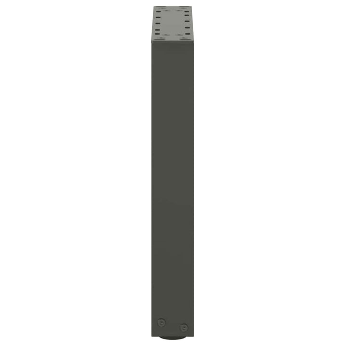 Picioare pentru măsuță de cafea în formă de U, 2 buc., antracit, 28x(42-43) cm, oțel WALTI