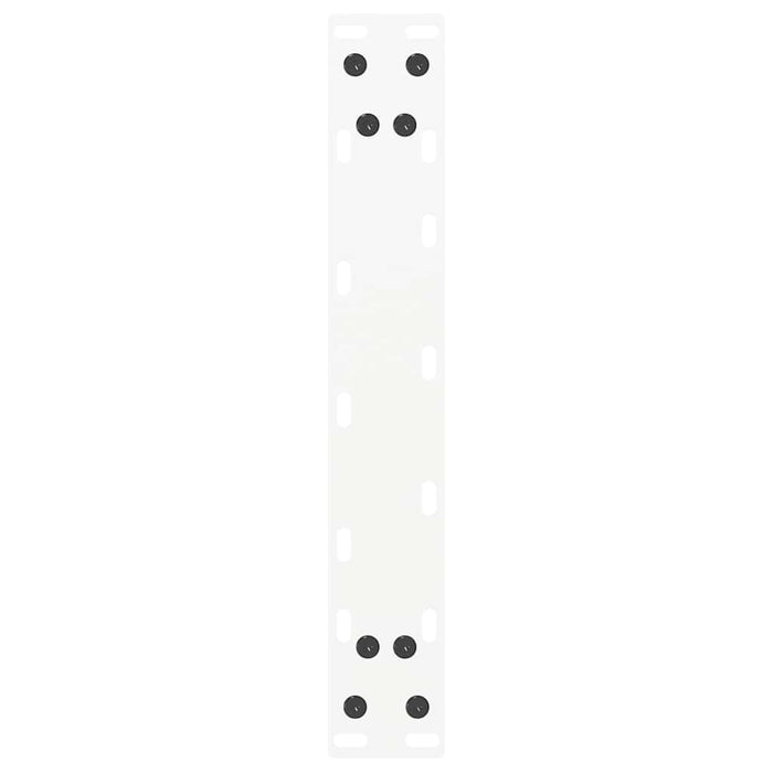 Picioare pentru măsuță de cafea în formă de U, 2 buc., alb, 38x(42-43) cm, oțel WALTI