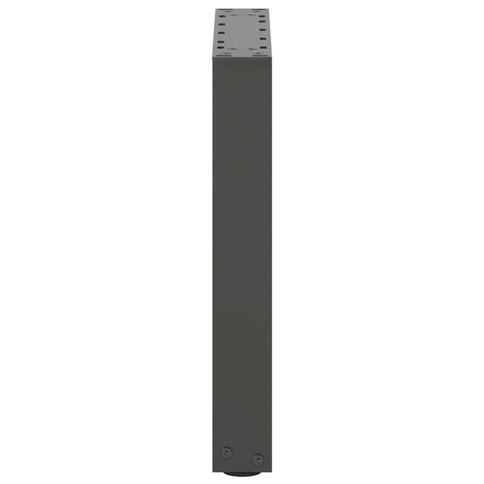 Picioare pentru măsuță de cafea în formă de U, 2 buc., antracit, 38x(42-43) cm, oțel - WALTI WALTI