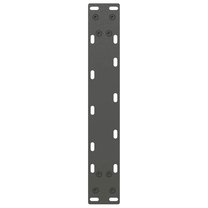 Picioare pentru măsuță de cafea în formă de U, 2 buc., antracit, 38x(42-43) cm, oțel - WALTI WALTI