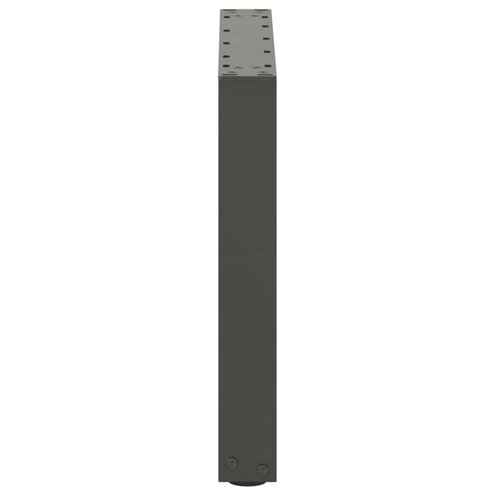 Picioare pentru măsuță de cafea în formă de U, 2 buc., antracit, 50x(42-43) cm, oțel - WALTI WALTI