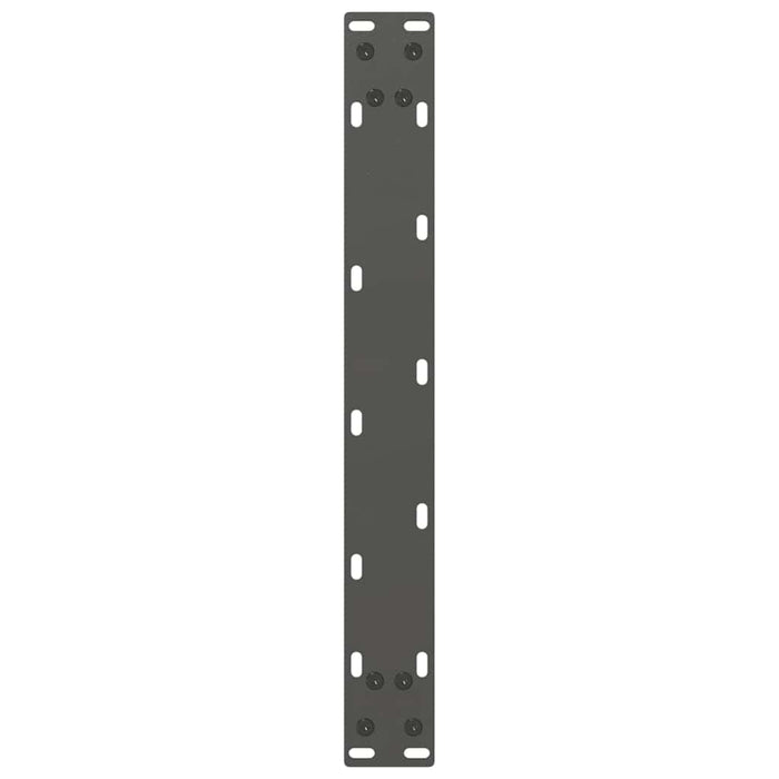Picioare pentru măsuță de cafea în formă de U, 2 buc., antracit, 50x(42-43) cm, oțel - WALTI WALTI