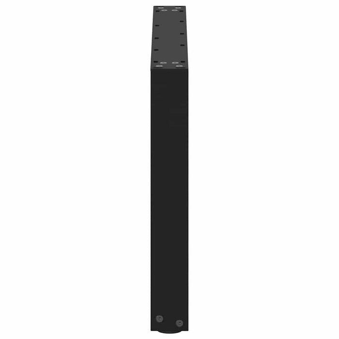 Picioare pentru măsuță de cafea în formă de U, 2 buc., negru, 60x(42-43) cm, oțel - WALTI WALTI