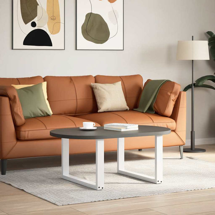 Picioare pentru măsuță de cafea în formă de U, 2 buc., alb, 60 x (42-43) cm, oțel WALTI