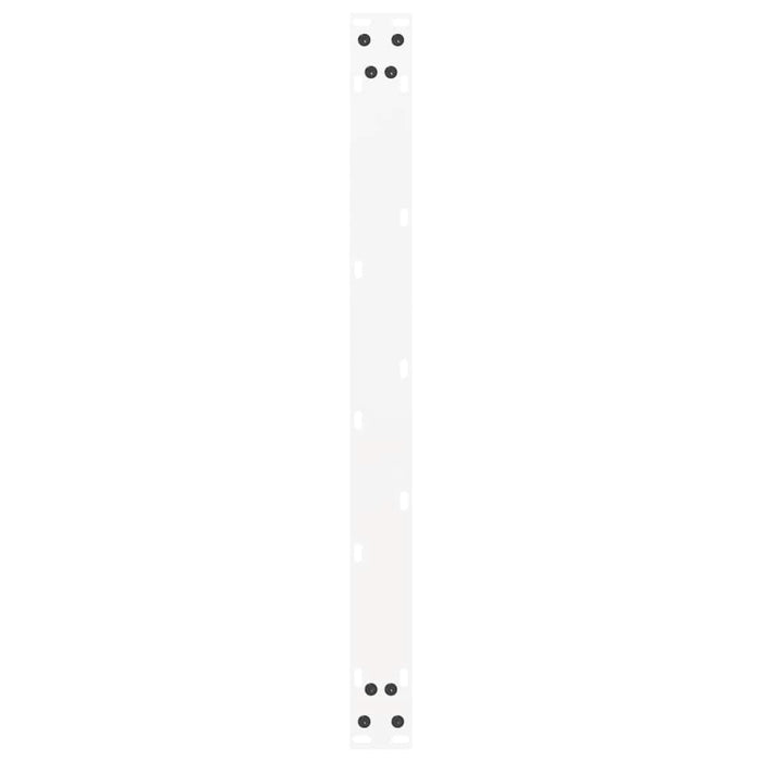Picioare pentru măsuță de cafea în formă de U, 2 buc., alb, 60 x (42-43) cm, oțel WALTI