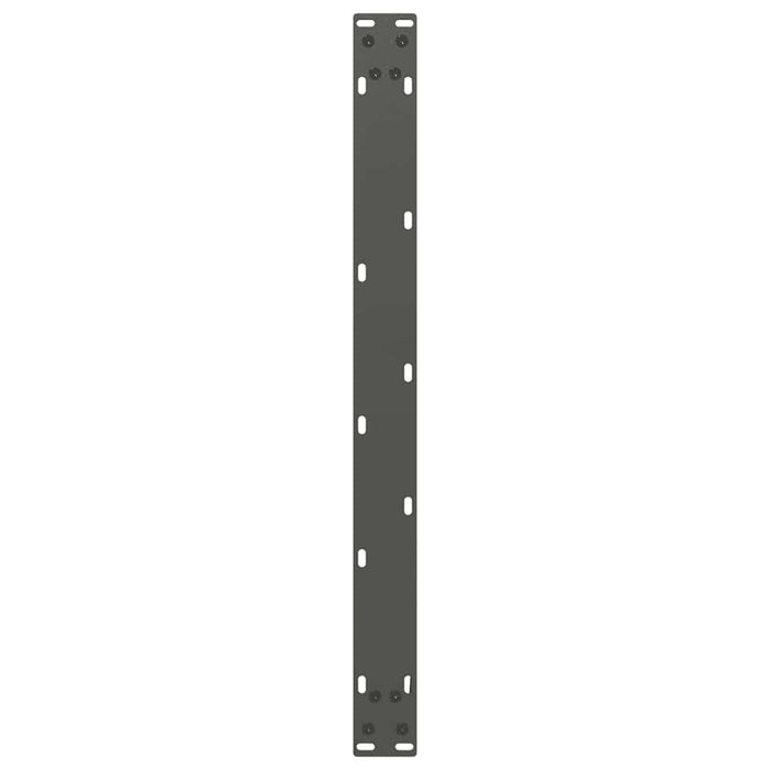 Picioare pentru măsuță de cafea în formă de U, 2 buc., antracit, 60x(42-43) cm, oțel WALTI