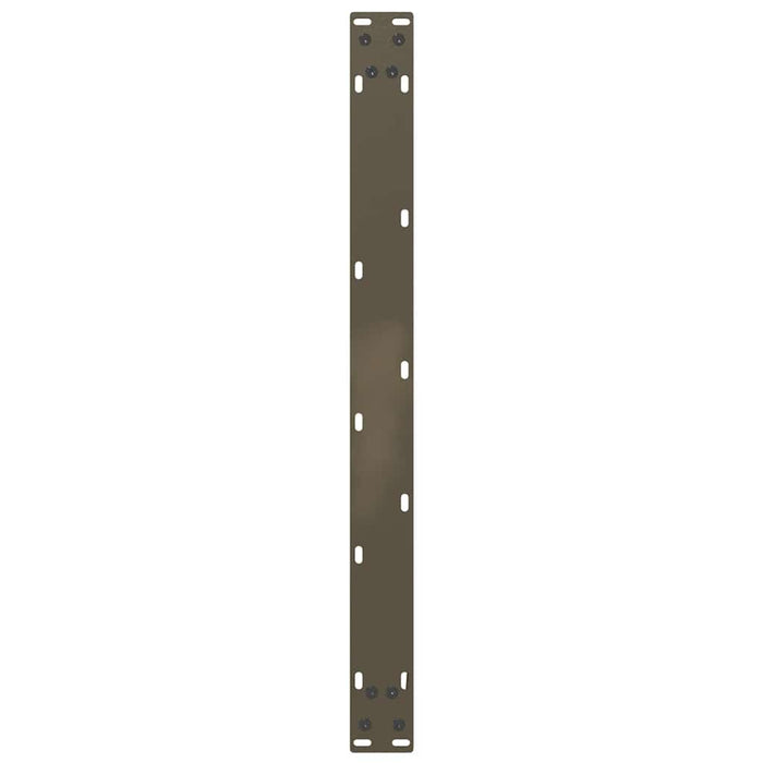 Picioare pentru măsuță de cafea în formă de U, 2 buc., oțel natural, 60 x (42-43) cm WALTI