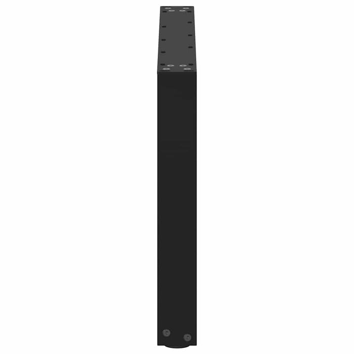 Picioare pentru măsuță de cafea în formă de U, 2 buc., negru, 70x(42-43) cm, oțel WALTI