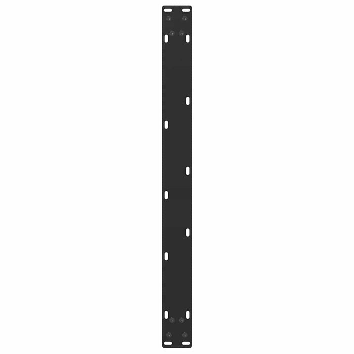 Picioare pentru măsuță de cafea în formă de U, 2 buc., negru, 70x(42-43) cm, oțel WALTI