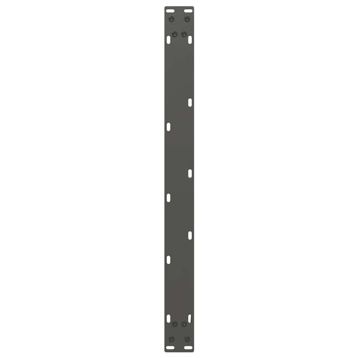 Picioare pentru măsuță de cafea în formă de U, 2 buc., antracit, 70x(42-43) cm, oțel WALTI