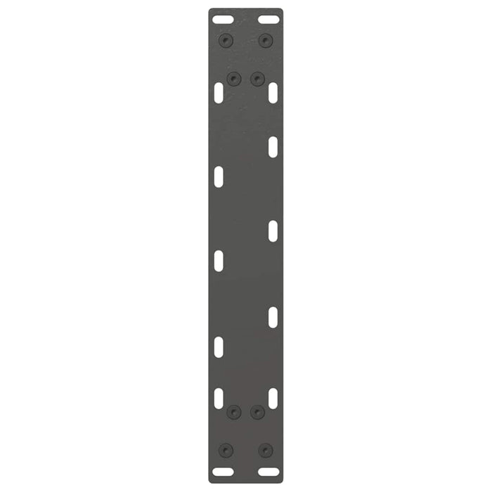 Picioare de masă consolă în formă de U, 2 buc., antracit, 28x(72-73) cm, oțel WALTI