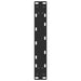 Picioare de masă consolă în formă de U, 2 buc., negru, 38x(72-73) cm, oțel - WALTI WALTI